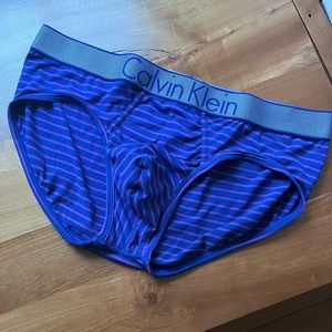 Calvin Klein striped brief XL